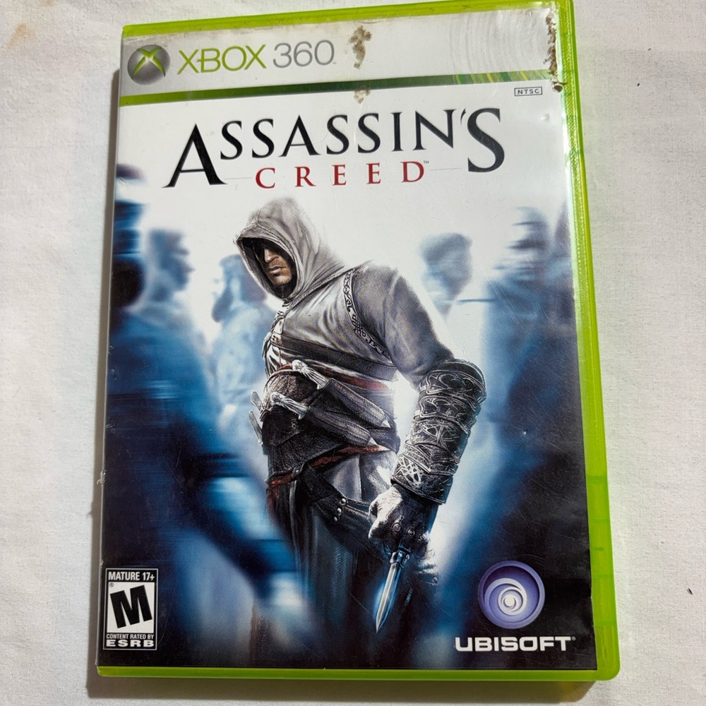 Xbox 360 Assassin's Creed - White & Green Case